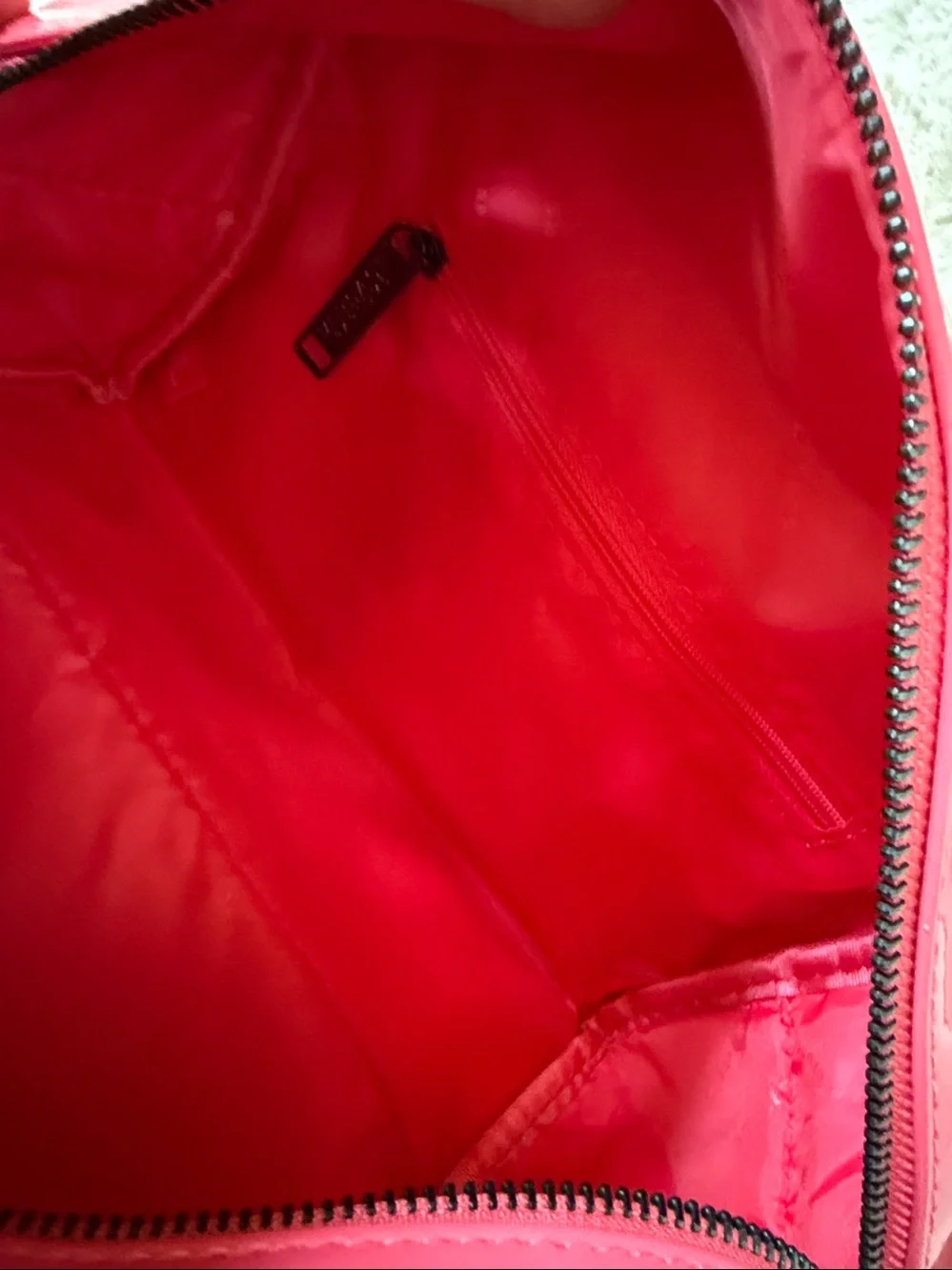 NEW Versace Hot Pink Patent Medusa Pouch